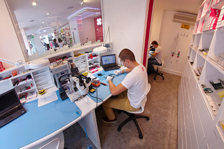 Boutique et accueil clients
